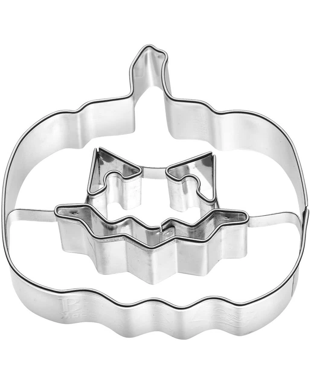 Plätzchenform Kürbis 7cm 3 Plätzchenform Kürbis 7cm