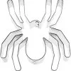Plätzchenform Spinne 9cm 2 Plätzchenform Spinne 9cm -Karneval Universe Geschaft austechform halloween spinne plaetzchenform mit halloween motiv weihnachtsplaetzchen form fuer spinnen fans 28575