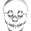 Plätzchenform Totenschädel 7cm 1 Plätzchenform Totenschädel 7cm -Karneval Universe Geschaft austechform halloween totenkopf plaetzchenform mit halloween motiv weihnachtsplaetzchen form fuer gothic fans 28568