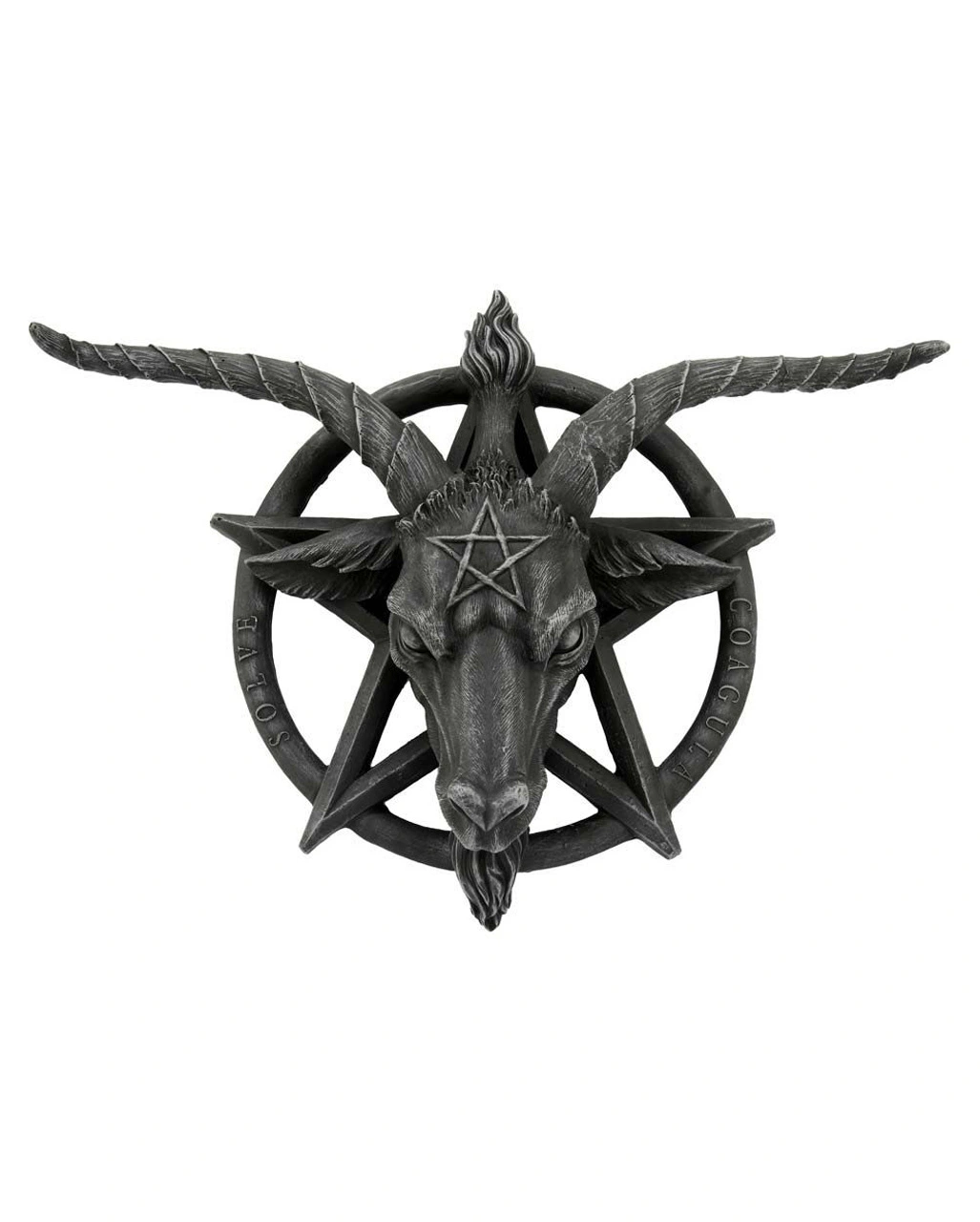 Baphomet Wandrelief 3 Baphomet Wandrelief