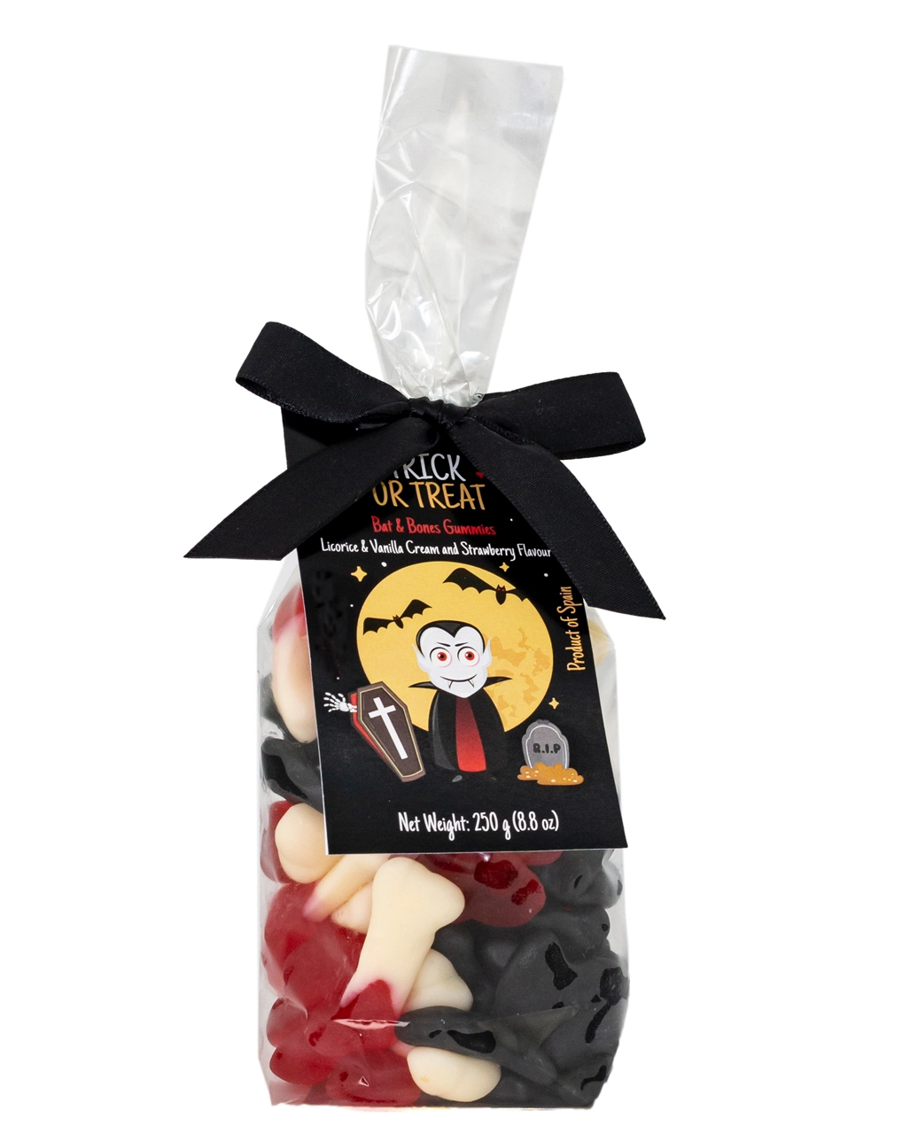 Fledermaus & Knochen Halloween Fruchtgummi 3 Fledermaus & Knochen Halloween Fruchtgummi