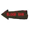 Blood Bar Halloween Wandschild 2 Blood Bar Halloween Wandschild -Karneval Universe Geschaft blood bar halloween schild blood bar halloween sign halloween deko 39355 01