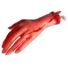 Blutig Abgehackte Hand 2 Blutig Abgehackte Hand -Karneval Universe Geschaft blutige hand mit knochenstumpf halloween koerperteile bloody vinyl hand 23922