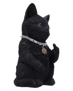 Freche Katze Zeigt Mittelfinger 16,5cm 12 Freche Katze Zeigt Mittelfinger 16,5cm -Karneval Universe Geschaft cattitude katze zeigt mittelfinger cattitude cat showing middle finger gothic deko geschenkartikel 53939 4