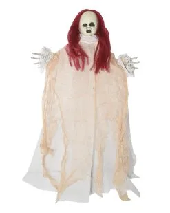 Spooky Geisterpuppe Im Fetzengewand Hängefigur -Karneval Universe Geschaft creepy geisterpuppe im fetzengewand haengefigur spooky ghost doll hanging prop 50313 04