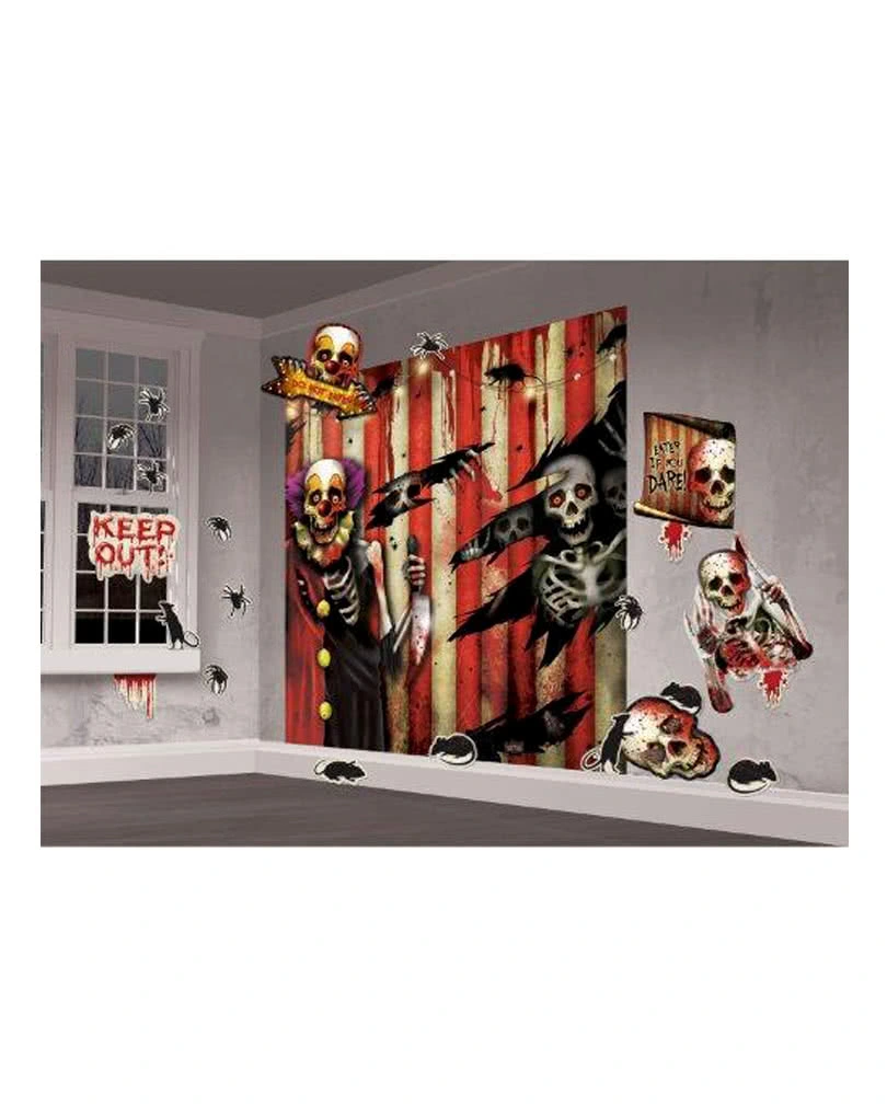 Wanddeko Skelett 3 Wanddeko Skelett