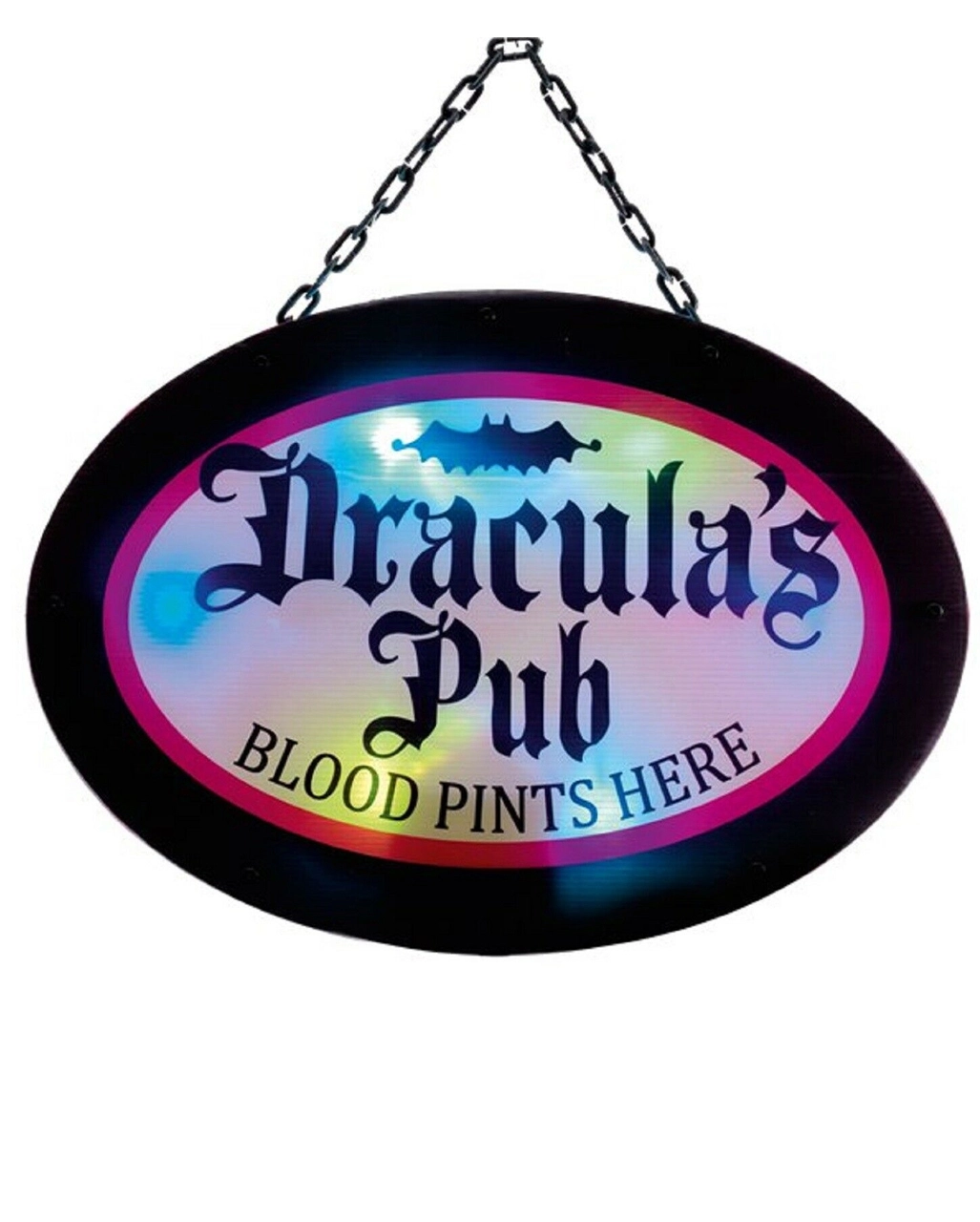 Draculas Pub Wanddeko Mit LEDs 47cm 4 Draculas Pub Wanddeko Mit LEDs 47cm - Image 2