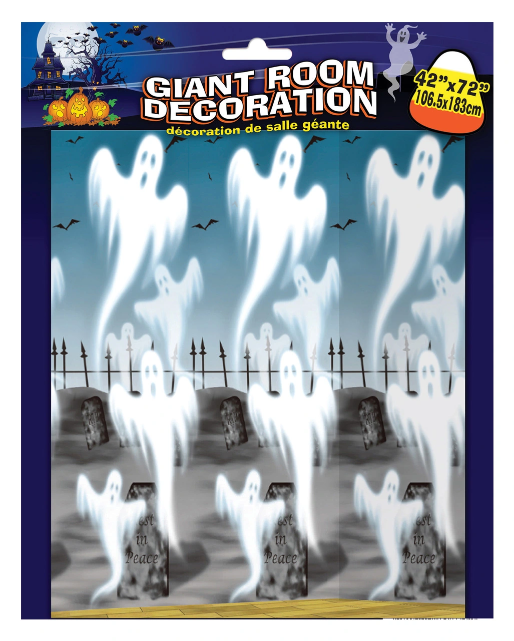 Friedhofsgespenster Wandfolie 3 Friedhofsgespenster Wandfolie