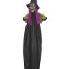 Märchenhexe Hängefigur Mit LED Augen 170cm 1 Märchenhexe Hängefigur Mit LED Augen 170cm -Karneval Universe Geschaft gruene maerchenhexe haengefigur mit led augen halloween haenge deko 52041