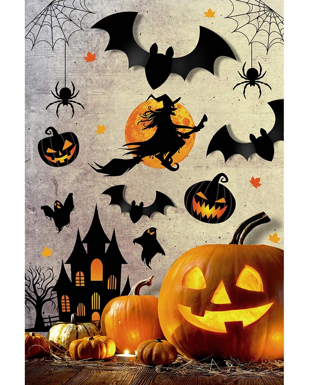 Wandsticker Halloween Schatten Motive 4 Wandsticker Halloween Schatten Motive - Image 2