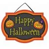 Happy Halloween Schild Mit Kürbis 1 Happy Halloween Schild Mit Kürbis -Karneval Universe Geschaft happy halloween schild happy halloween sign halloween tuer und wand deko 39767