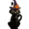 Schwarze Katze Mit Hexenhut Keramik Figur 31cm 2 Schwarze Katze Mit Hexenhut Keramik Figur 31cm -Karneval Universe Geschaft hexenkatze keramik figur halloween und gothic wohnungsdeko und homeware witchs car familiar figurine 54646 2
