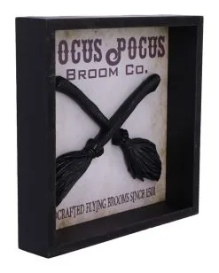 Hocus Pocus Hexenbesen Im Bilderrahmen 20cm 10 Hocus Pocus Hexenbesen Im Bilderrahmen 20cm -Karneval Universe Geschaft hocus pocus hexenbesen wandbild hocus pocus witch broom wall art halloween dekoration 51063 03
