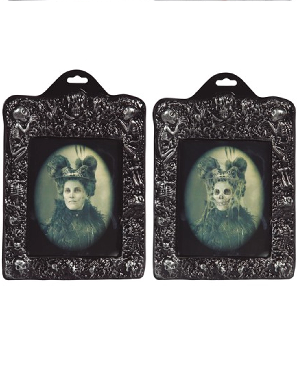 Skelett Gräfin Hologramm Wandbild 22x30 Cm 3 Skelett Gräfin Hologramm Wandbild 22x30 Cm