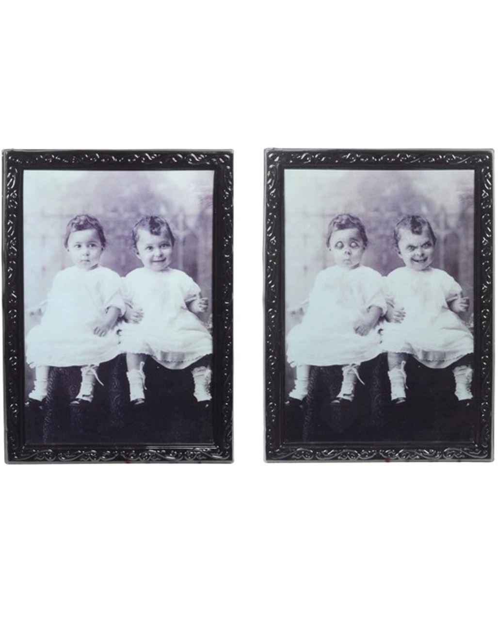 Zombie Zwillinge Hologramm Wandbild 48x35 Cm 3 Zombie Zwillinge Hologramm Wandbild 48x35 Cm