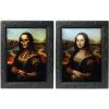 Effekt Wackelbild "Mona Lisa" 2 Effekt Wackelbild "Mona Lisa" -Karneval Universe Geschaft hologramm portrait mona lisa halloween wanddekoration lenticular effekt bild mural 26410