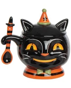 Halloween Suppenschüssel Spooky Cat Johanna Parker 18cm