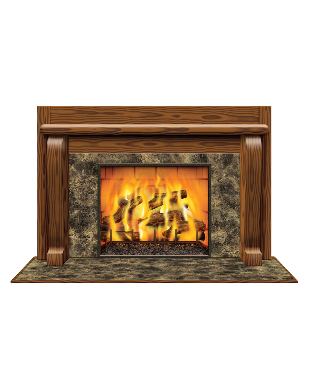 Kamin Dekofolie 160x97cm 3 Kamin Dekofolie 160x97cm