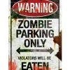 Zombie Parking Only Parkschild 1 Zombie Parking Only Parkschild -Karneval Universe Geschaft parkschild zombie parking only halloween warnschild zombies halloween dekoration 35885