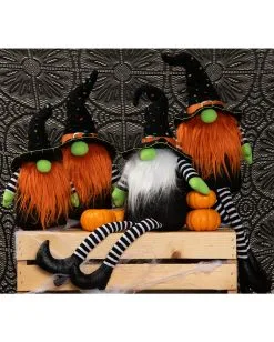 Halloween Plüsch Zwerg Kantenhocker 5 Halloween Plüsch Zwerg Kantenhocker -Karneval Universe Geschaft pluesch halloween deko zwerg plush halloween gnome sitter halloween kantenhocker 53022 2