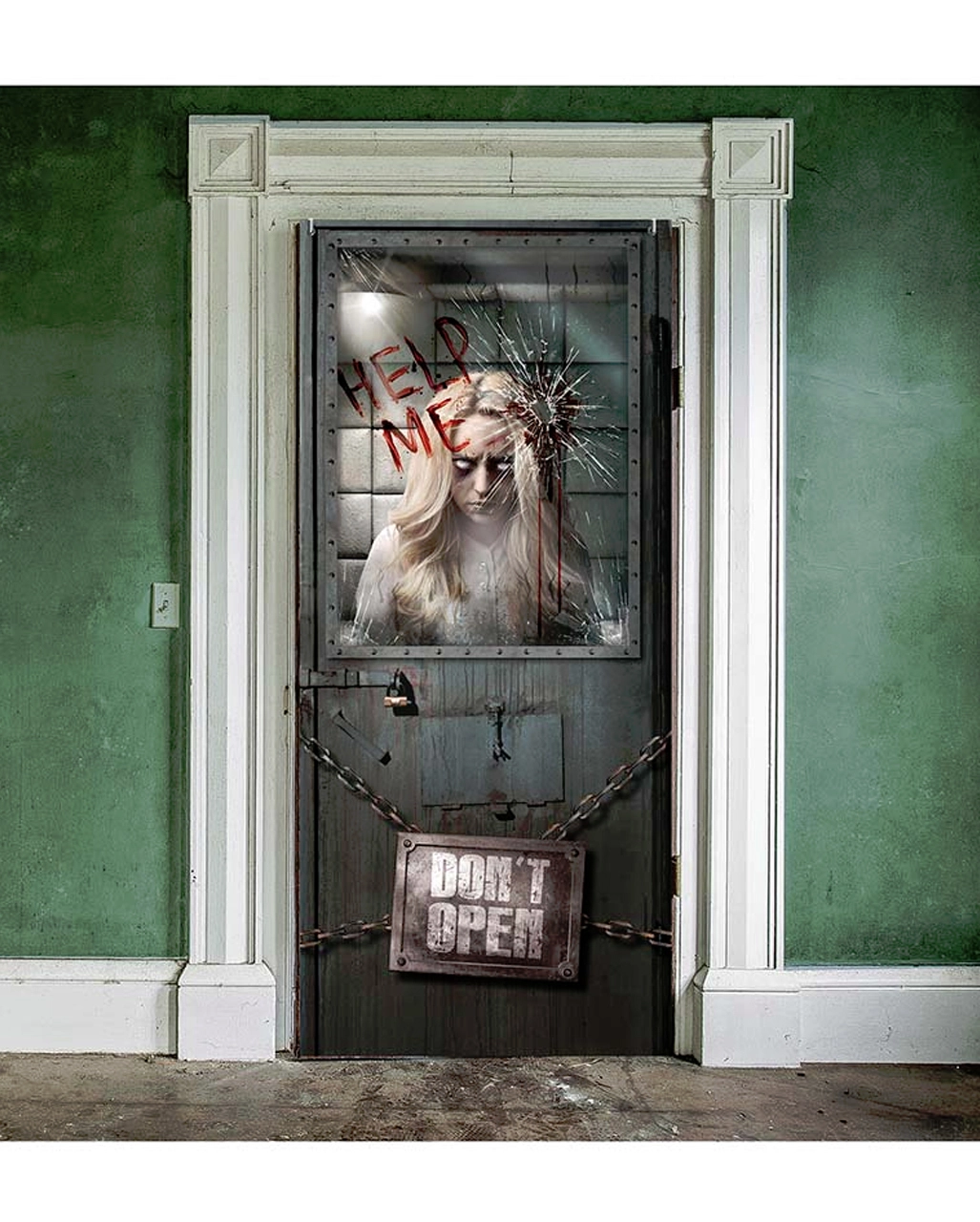 Tür Deko Psychiatrie Help Me 80x180 Cm 4 Tür Deko Psychiatrie Help Me 80x180 Cm - Image 2