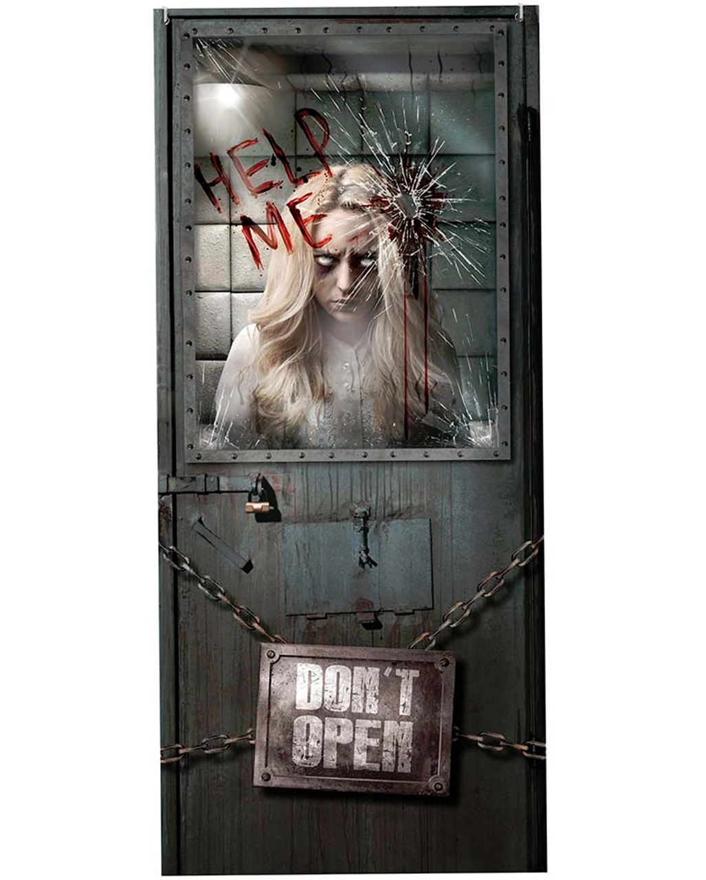 Tür Deko Psychiatrie Help Me 80x180 Cm 3 Tür Deko Psychiatrie Help Me 80x180 Cm