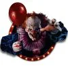 3D Deko Folie Horror Clown Selbstklebend 1 3D Deko Folie Horror Clown Selbstklebend -Karneval Universe Geschaft selbstklebende 3d deko folie horror clown self adhesive 3d deco foil horror clown halloween wanddekoration 53251