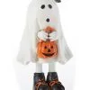 Niedliche Geister Figur Mit Kürbis Tasche 13cm 2 Niedliche Geister Figur Mit Kürbis Tasche 13cm -Karneval Universe Geschaft suesse geist figur mit pumpkin tasche 13cm sweet ghost figure with pumpkin bag trick or treat halloween figur 53708