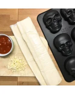 Totenschädel Silikon Backform -Karneval Universe Geschaft totenkopf silikon backform totenschaedel silikon backform skull silicon backing dish 51046 03