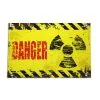 Türschild Danger 1 Türschild Danger -Karneval Universe Geschaft tuerschild radioactive danger halloween dekoration warnschild biohazard hinweisschild halloween 21401