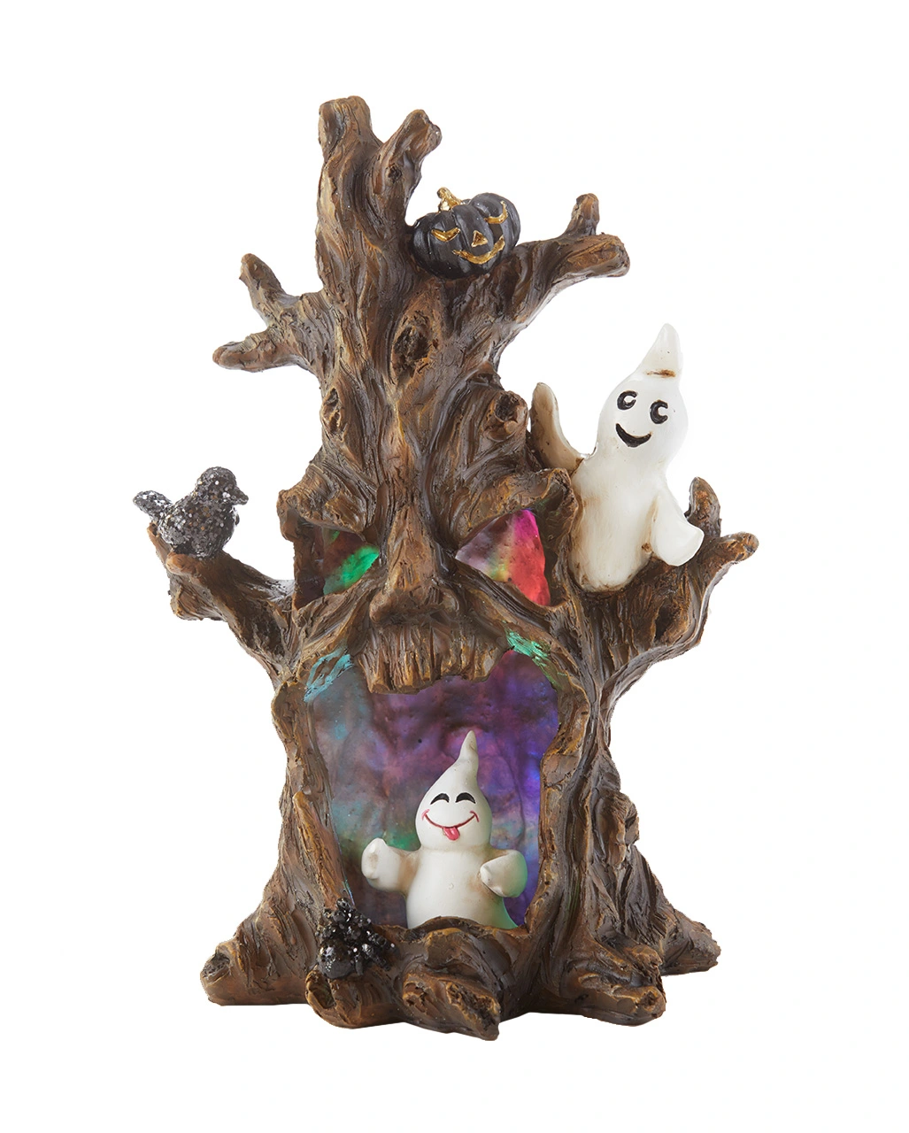 Gespensterbaum Deko Mit LED Beleuchtung 25 Cm 3 Gespensterbaum Deko Mit LED Beleuchtung 25 Cm