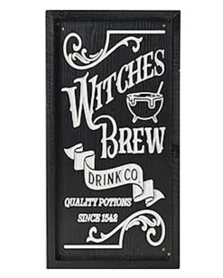 Halloween Wandbild Witches Brew 41cm