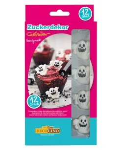 Geister Zuckerdekoration 12 St.