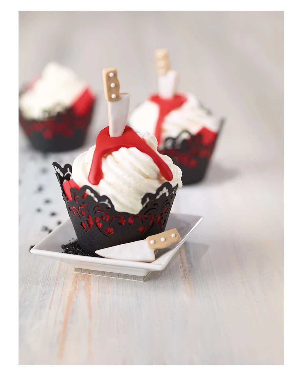 Messer Zuckerdekoration 12 St. 4 Messer Zuckerdekoration 12 St. – Bild 2